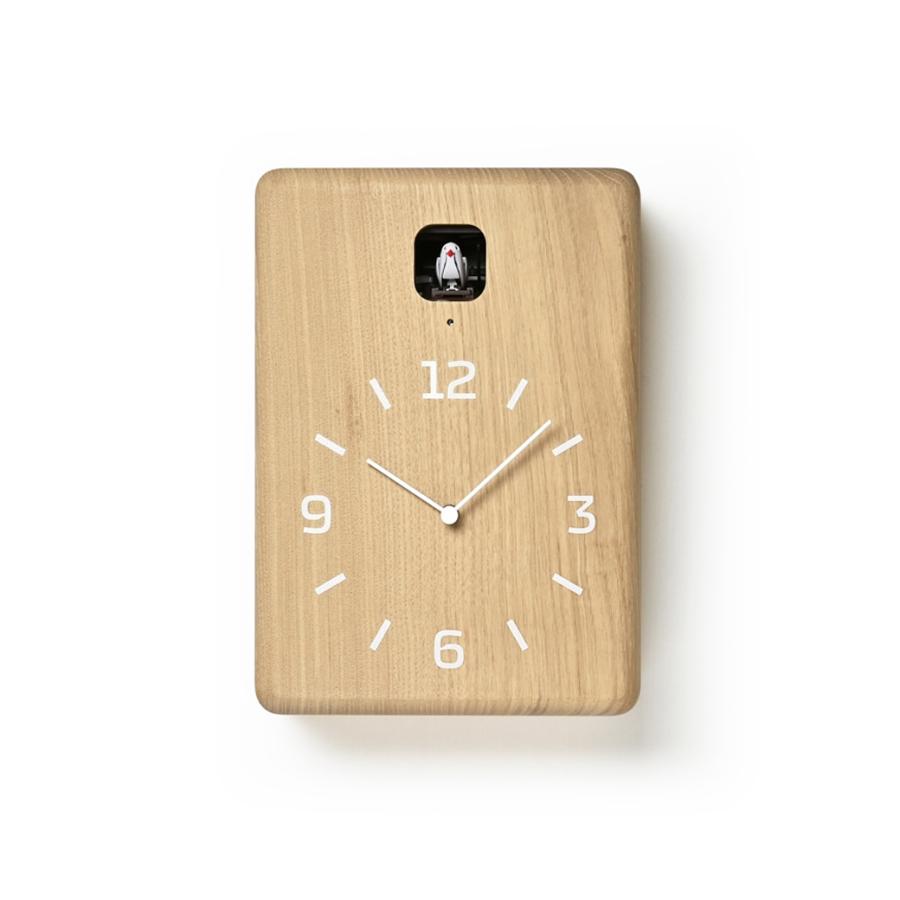 Lemnos（レムノス） 鳩時計 壁掛け 置時計 兼用 CUCU ハト 時計 木製