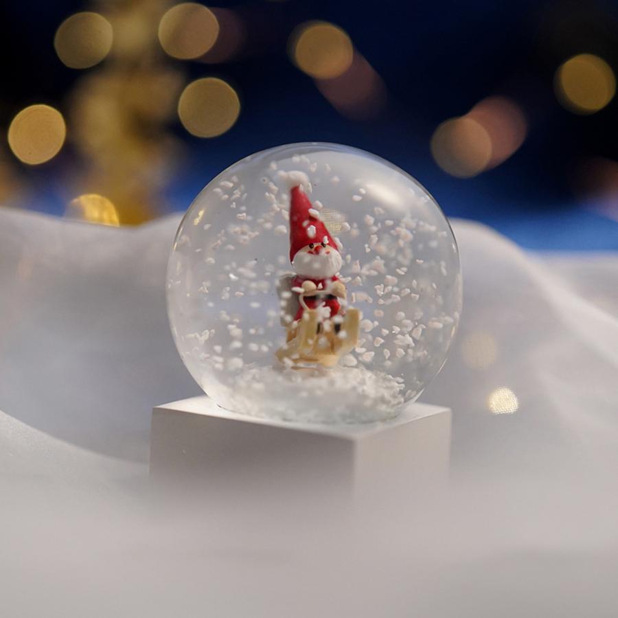 数量限定 ノルディカ ニッセ NORDIKA nisse スノードーム サンタ ミニ