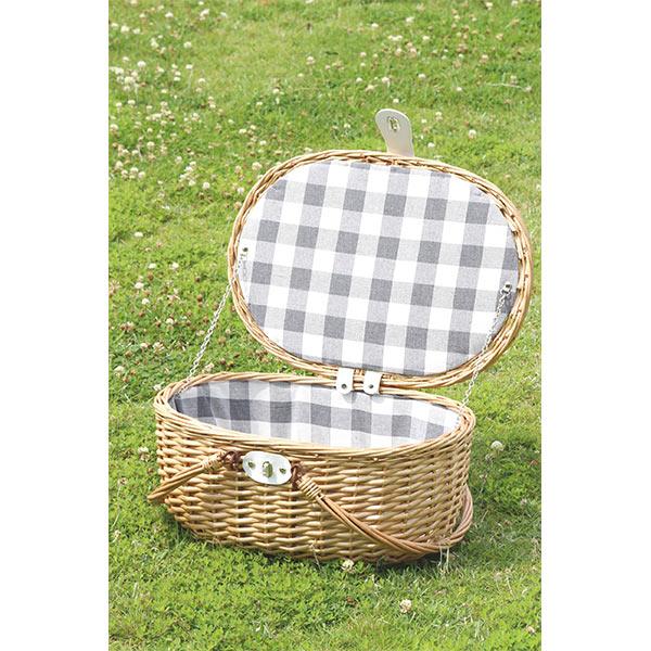 かご バスケット ふた付き 籠バスケット ピクニックバスケット