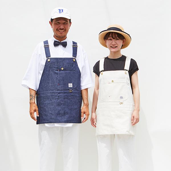 エプロン ACTS デニム 綿100% おしゃれ メンズ レディース
