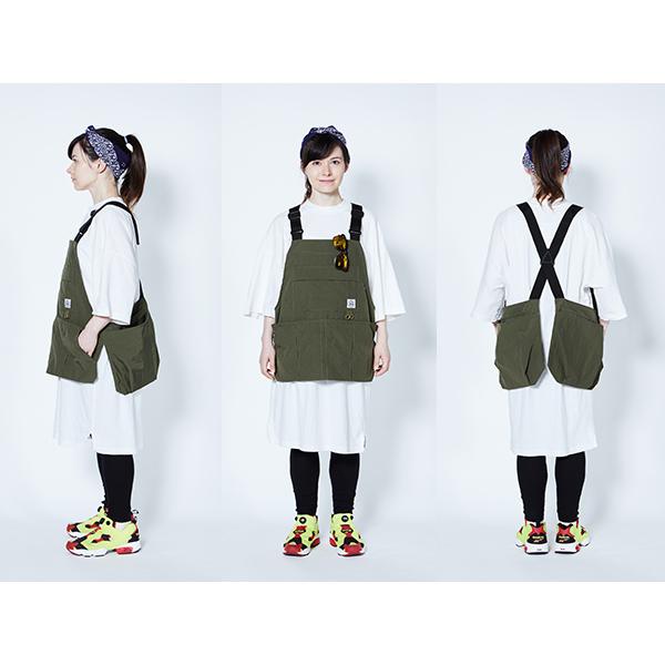 ガーデニング エプロン ナイロン 男女兼用 多機能 ポケット ワーク DIY