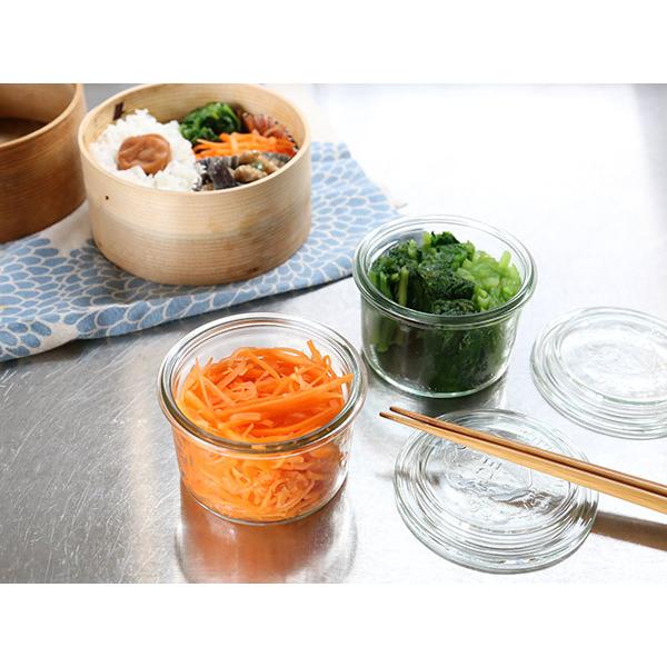 WECK（ウェック） モールドシェイプ 170ml WE-751 キャニスター 煮沸