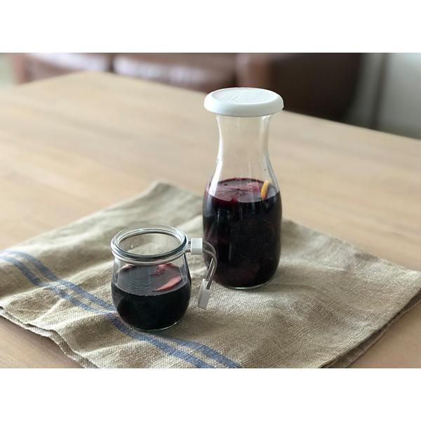 WECK（ウェック） ジュースジャー 500ml WE-764 キャニスター 煮沸密閉