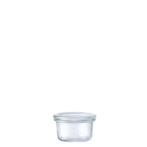 WECK（ウェック） モールドシェイプ 50ml WE-755 キャニスター 煮沸