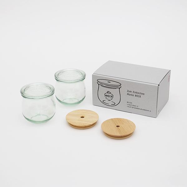 WECK（ウェック） weck giftbox ギフト ボックス チューリップ 370ml 2