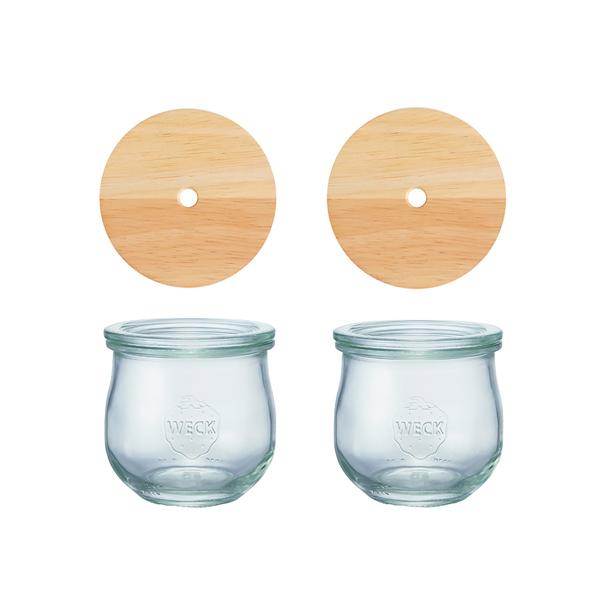 WECK（ウェック） weck giftbox ギフト ボックス チューリップ 370ml 2