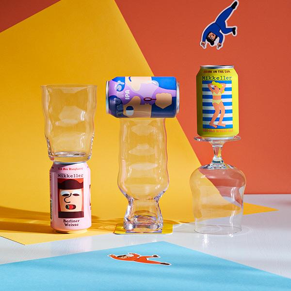 Mikkeller ミッケラー ビールグラス 20cl 6個セット HOLMEGAARD ビール グラス 高級 ホルムガード ミッケラー コラボ 400ml