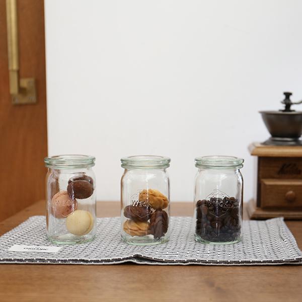 WECK（ウェック） ストレートシェイプ 140ml WE-789 キャニスター 煮沸