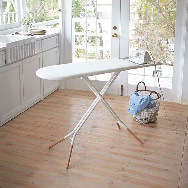 UKビンテージ アイロン台 折り畳み パイン材 コンソール ハイテーブル 作業台 UKビンテージ アイロン台 折り畳み パイン材 コンソール ハイテーブル