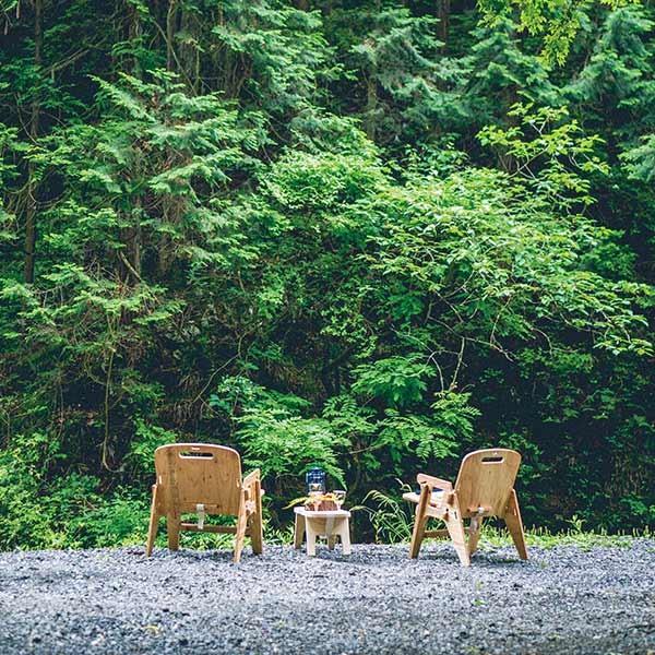 YOKA アウトドア チェア 折りたたみ椅子 キャンプ 椅子 木製
