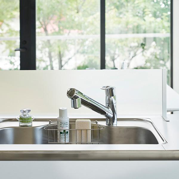 山崎実業 シンク水はね防止 スクリーン 水はねガード 水はね防止