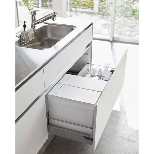 シンク下ストレージ 34x17x15cm ホワイト　キッチンシンク シンク下ストレージ 34x17x15cm ホワイト キッチンシンク 楽天