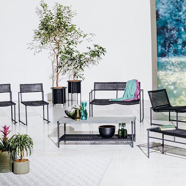 ガーデンファニチャーソファシングル