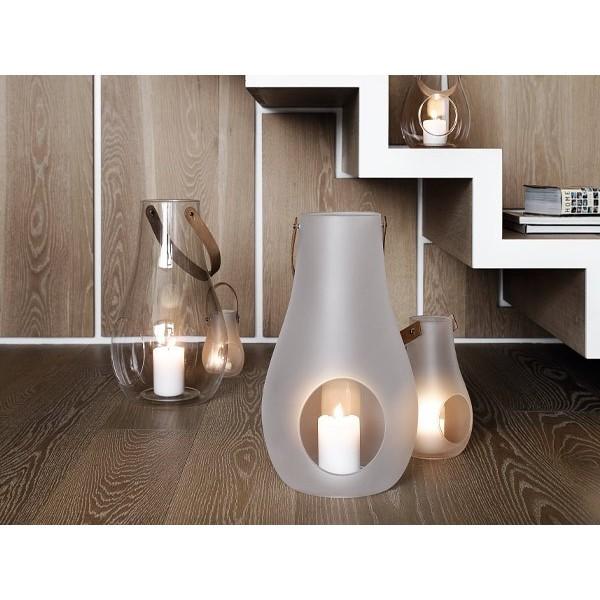 HOLMEGAARD ガラス ランタン キャンドル ろうそく クリア おしゃれ