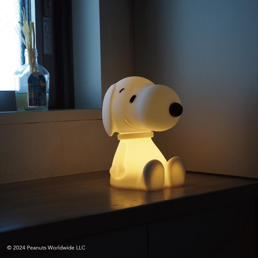 SNOOPY スヌーピー LED ライト かわいい おしゃれ 卓上 ランプ