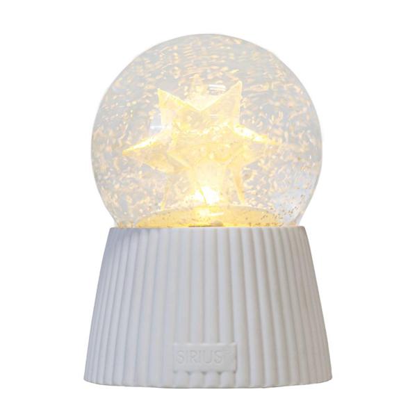 スノードーム クリスマス ライト LED ツリー スター 星 ギフト