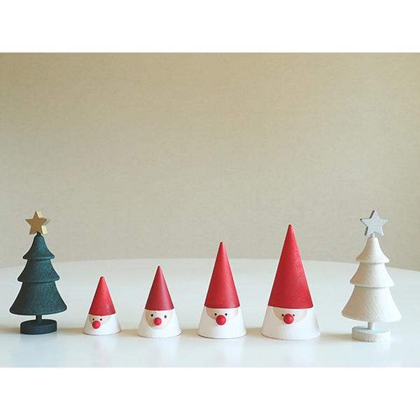 サンタクロース 木製 置物 北欧 オーナメント ラッセントレー 木の