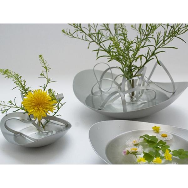 花瓶 おしゃれ 一輪挿し フラワーベース 花あそび Sml リング6本 セット Alart アルアート シンプル 軽量 アルミ シルバー 自在 簡単 国産 かわいい Viewgarden 通販 Yahoo ショッピング