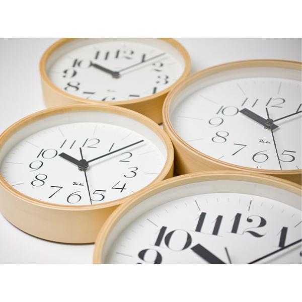 Lemnos 壁掛け時計 掛け時計 電波時計 時計 壁付け おしゃれ タカタ