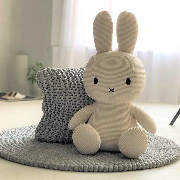 Miffy ぬいぐるみ ミッフィー グッズ 抱き枕 大人 コーデュロイ