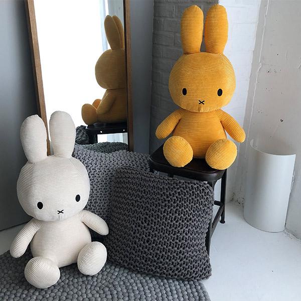 Miffy（ミッフィー） ぬいぐるみ グッズ 抱き枕 大人 コーデュロイ 