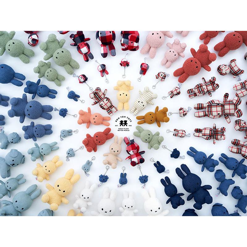 Miffy エレファント ぬいぐるみ チェック 柄 27cm ミッフィー グッズ 