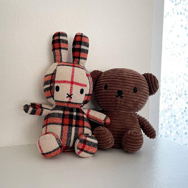 Miffy（ミッフィー） ぬいぐるみ ボリス ベア 17cm コーデュロイ くま