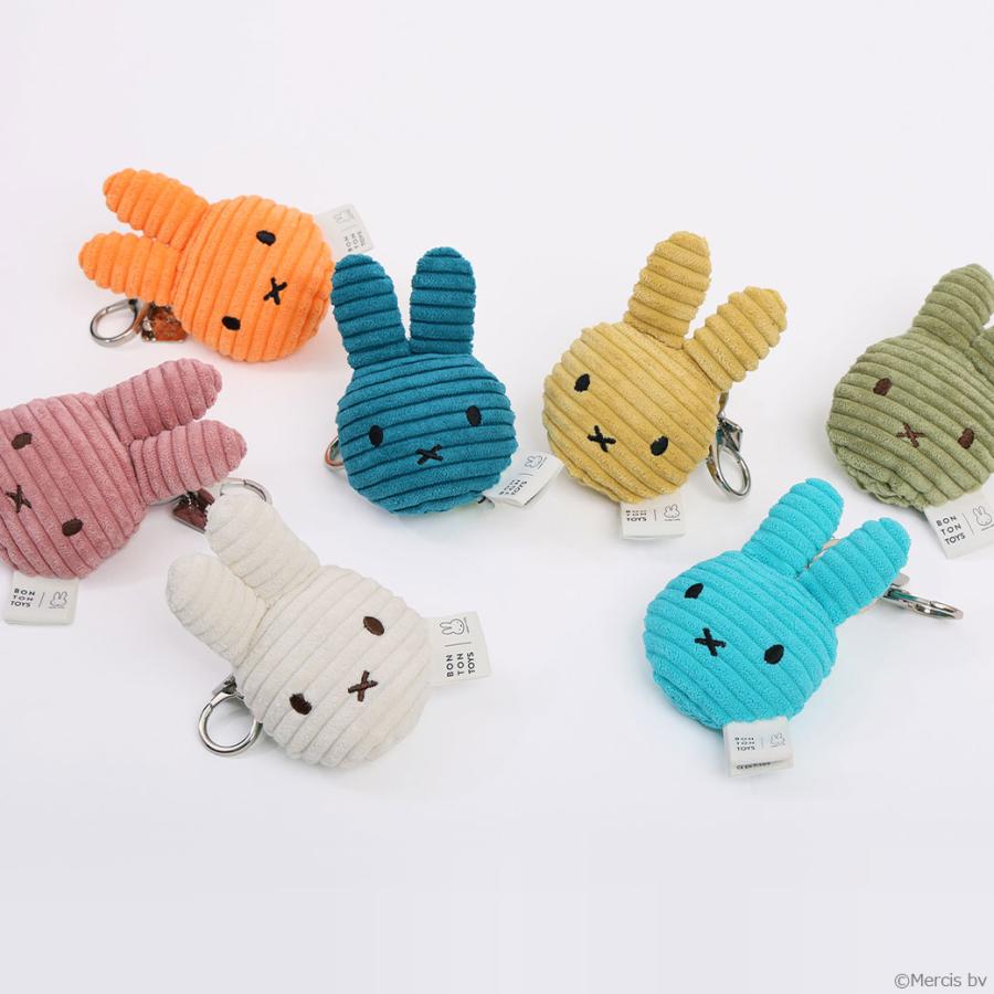 Miffy（ミッフィー） ぬいぐるみ キーホルダー フラット グッズ 大人