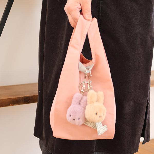 ミッフィー miffy ぬいぐるみ グッズ キーチェーン 8cm 大人 ファジー