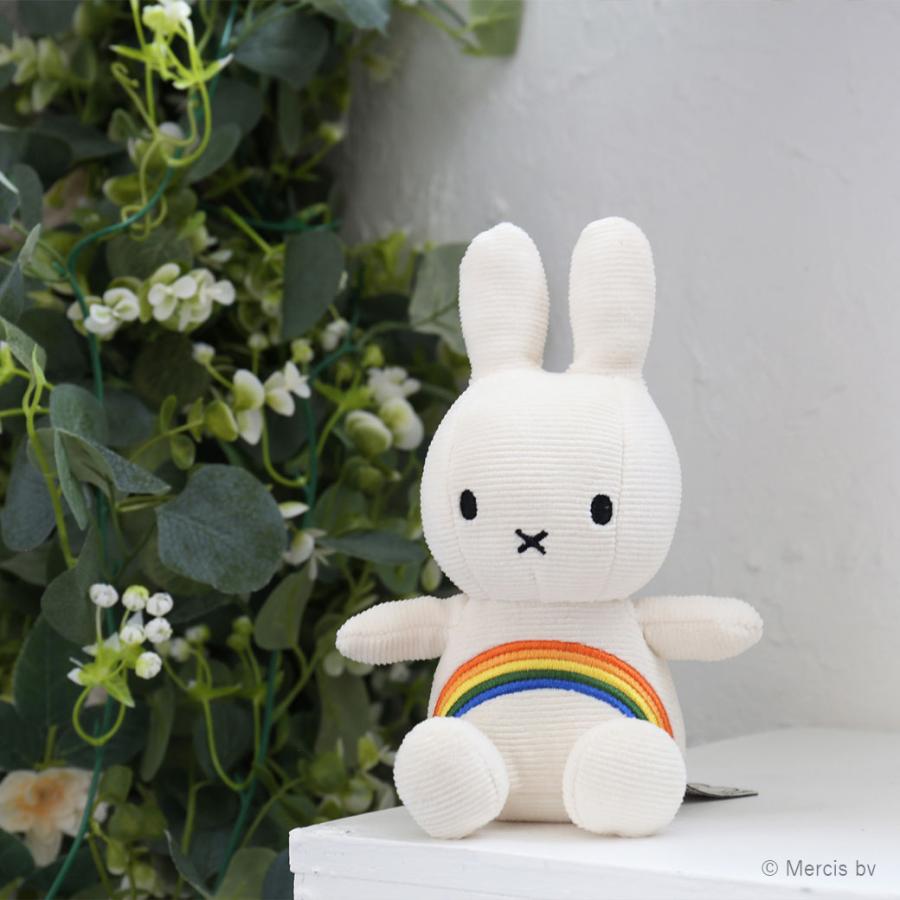 Miffy（ミッフィー） ぬいぐるみ 18cm コーデュロイ おしゃれ かわいい