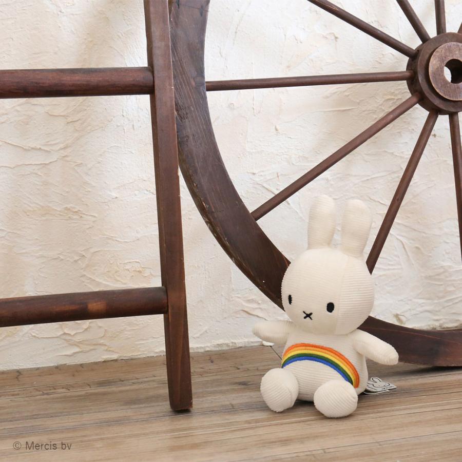 Miffy（ミッフィー） ぬいぐるみ 18cm コーデュロイ おしゃれ かわいい