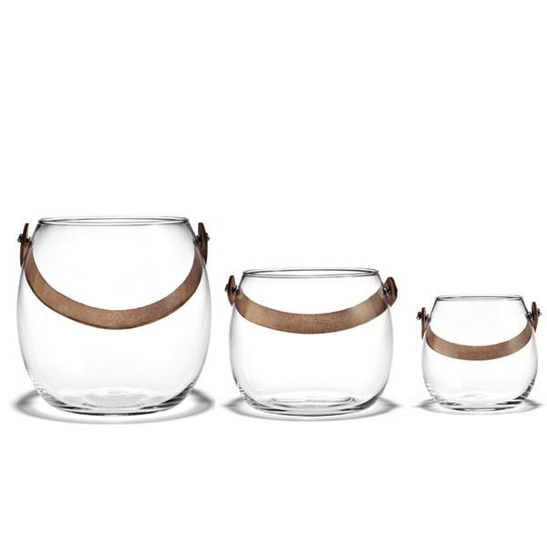 HOLMEGAARD ホルムガード フラワー ベース 花瓶 ガラス ポット 16cm