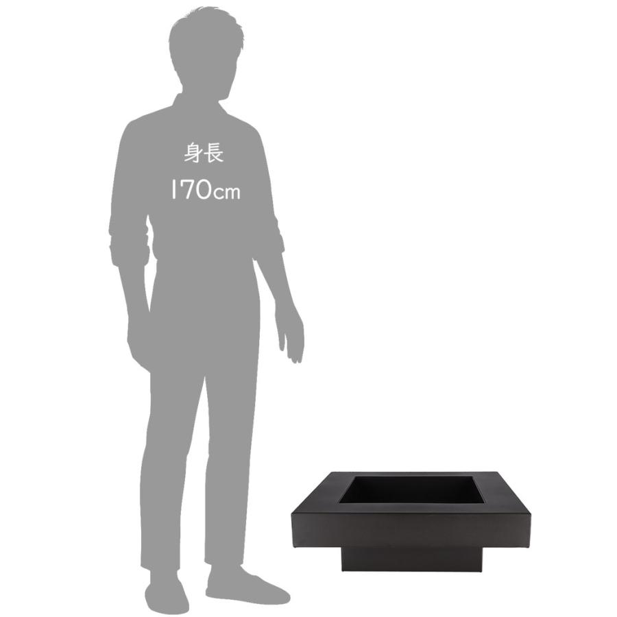 キャンプ 薪 ストーブ 焚き火台 ファミリー 大型 58cm スチール 屋外