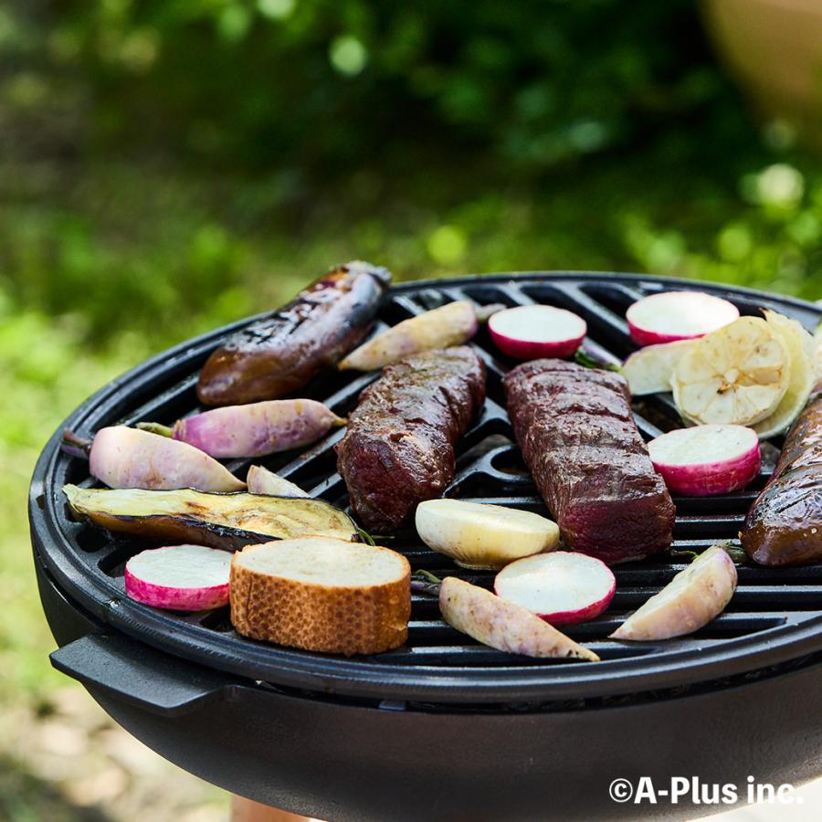 BBQ コンロ グリル 網 セット 小型 2〜4人用 バーベキュー 専用 高さ 