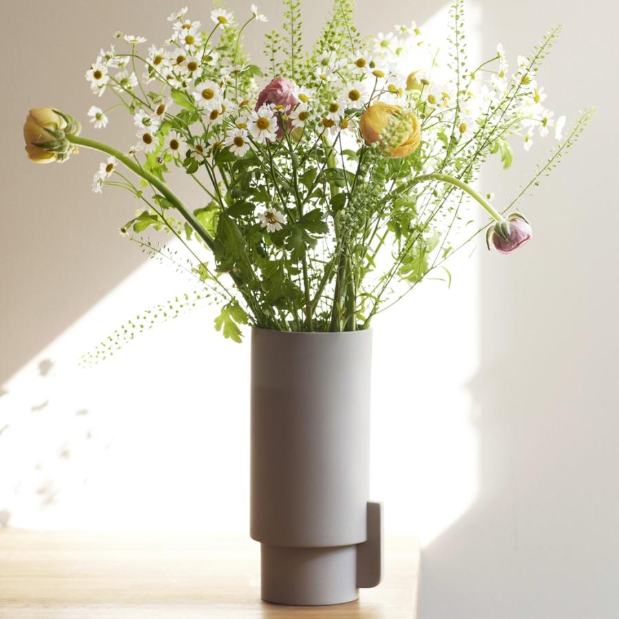 花瓶 フラワー ベース 花器 H21cm 筒 植物 生け花 花 飾る 雑貨
