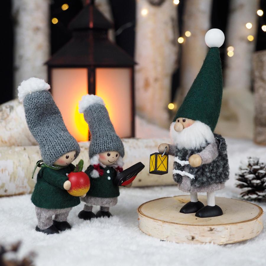 ノルディカ ニッセ 公式 限定 ランタンを持った サンタ nordikanisse