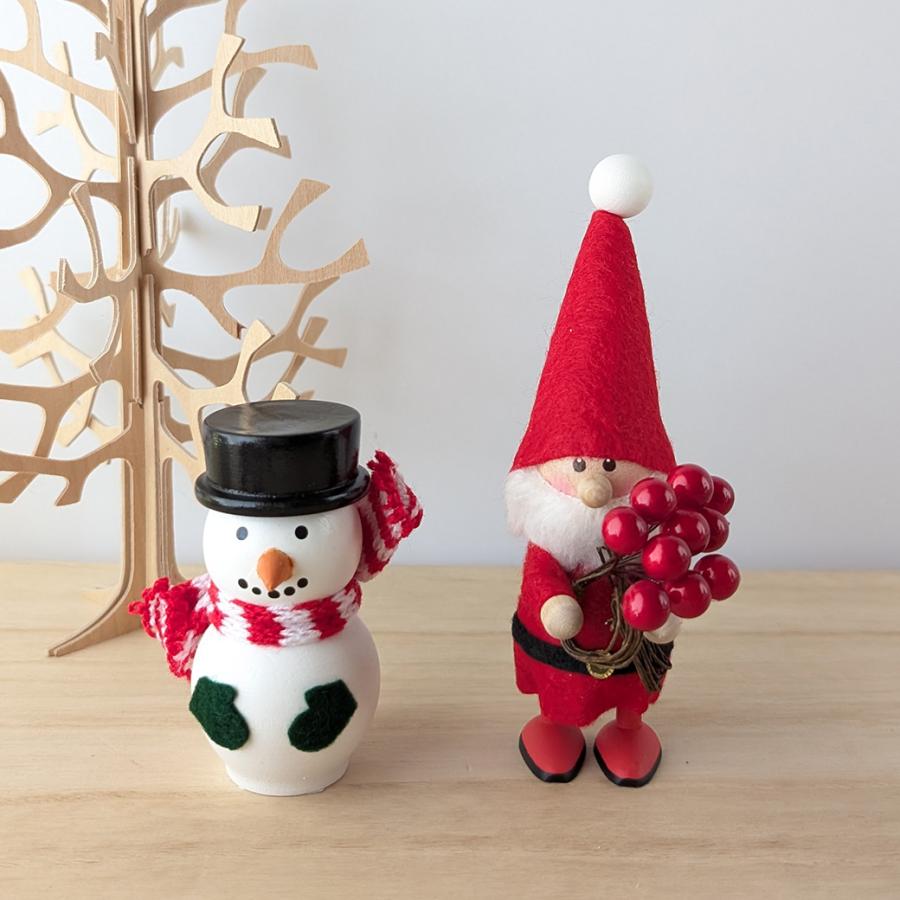 ノルディカ ニッセ 腕が動く サンタ ポーズ自由 可動式 小物 持てる