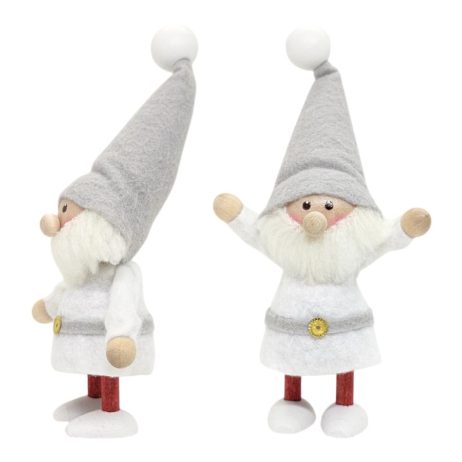 ノルディカ ニッセ 腕が動く サンタ ポーズ自由 可動式 小物 持てる