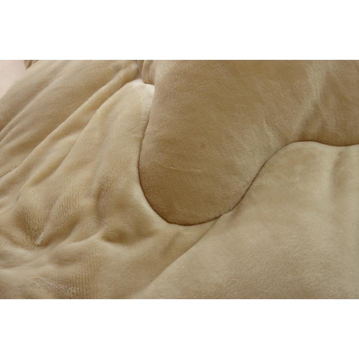 イケヒコ こたつ布団 長方形 無地 フランネル リバーシブル 掛け単品