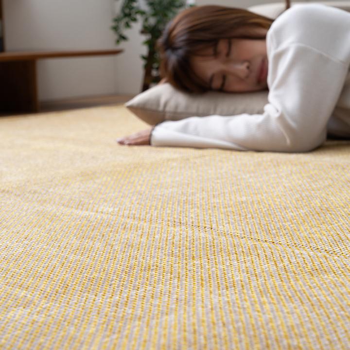 シェニフ グレージュ 130×180cm カーペット イケヒコ 1281260301503