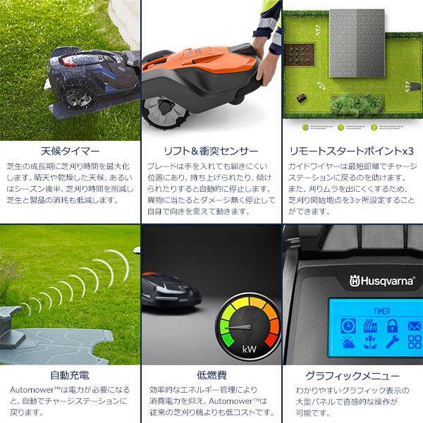 ロボット 芝刈機 Automower 305 設置キットS セット 正規販売店