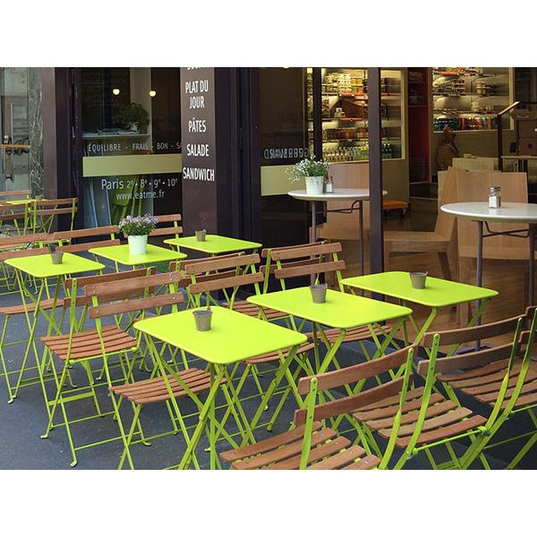 フェルモブ ビストロ テーブル チェア 2脚 セット ラウンド 60 庭