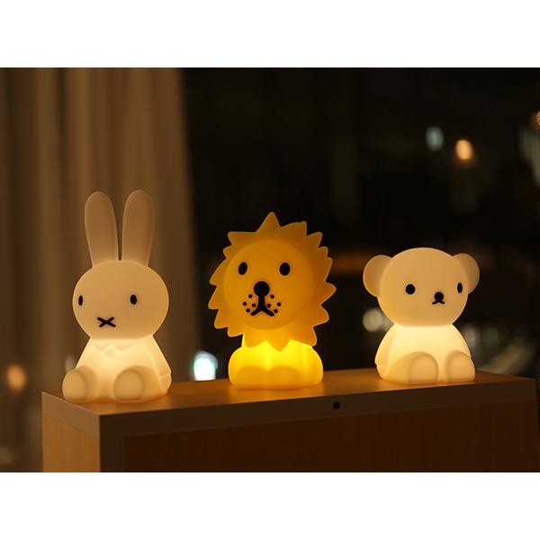Miffy 卓上ライト ミッフィー 大小 ペアセット LED ナイト