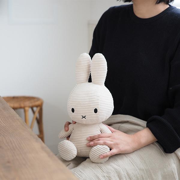 Miffy ミッフィー スナッフィー ぬいぐるみ コーデュロイ 33cm