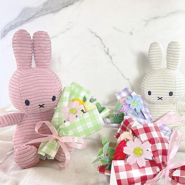 ミッフィー ぬいぐるみ ソープ フラワー セット 23cm グッズ 大人
