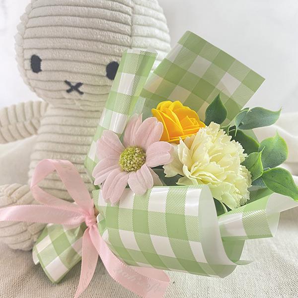 ミッフィー ぬいぐるみ ソープ フラワー セット 23cm グッズ 大人