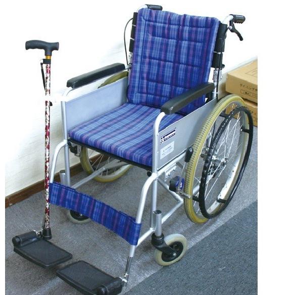 杖ホルダーつえポンKS(車椅子用)3個セット 介護用品 ステッキ 付属品