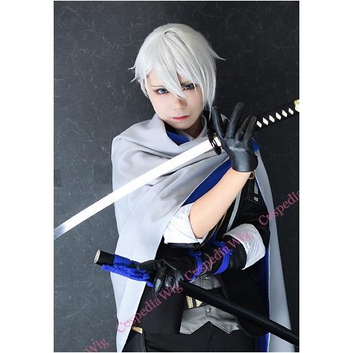 刀剣乱舞 山姥切長義 風 ウィッグ コスプレウィッグ キャラ 刀剣乱舞 山姥切長義 風 ウィッグ コスプレウィッグ キャラ