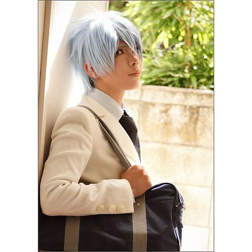 黒子のバスケ 黒子 テツヤ 風 ウィッグ コスプレウィッグ キャラ 