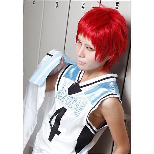 黒子のバスケ 赤司 征十郎 短髪 風 ウィッグ コスプレウィッグ キャラウィッグ 美容師 セット済み カット済み 1 ヴィネットウィッグ 通販 Yahoo ショッピング